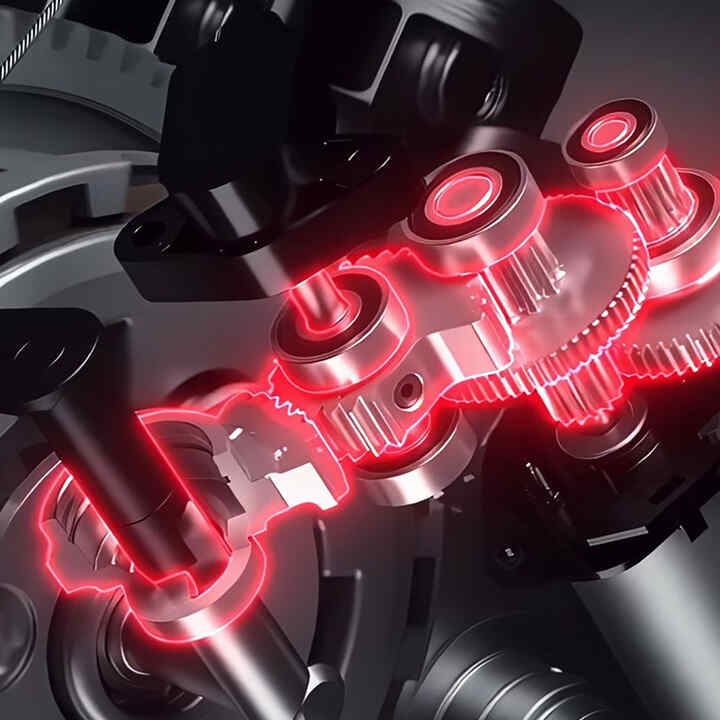Képernyőkép a Honda e-tengelykapcsoló technológiáját bemutató videóból
