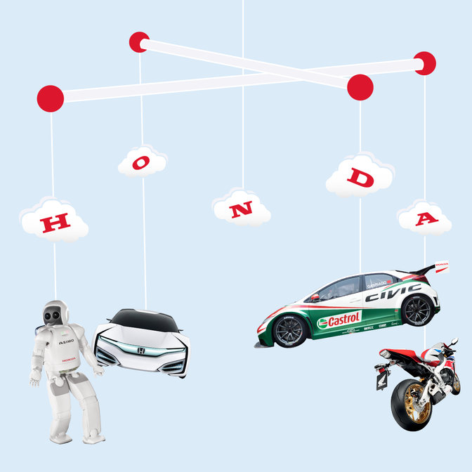 A Honda termékpalettája