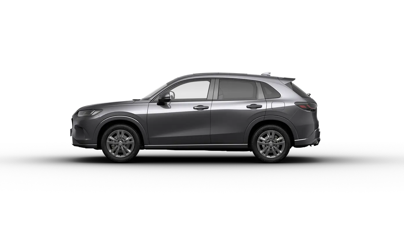 Oldalról készült kép a Honda ZR-V hibridről