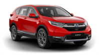 Háromnegyedes felvétel a Honda CR-V elejéről