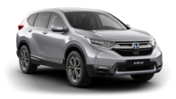 Háromnegyedes felvétel a Honda CR-V elejéről
