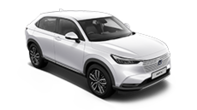 Elölről készült háromnegyedes felvétel a Honda HR-V-ről