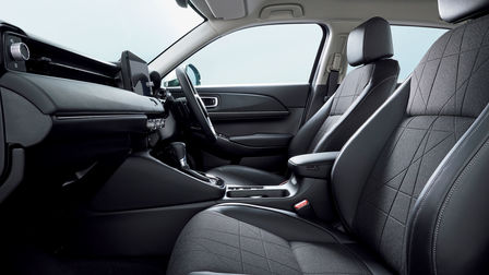 A Honda HR-V belseje oldalról