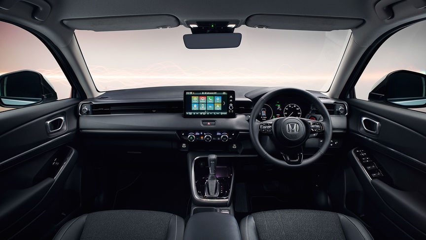 A HR-V Hybrid külseje