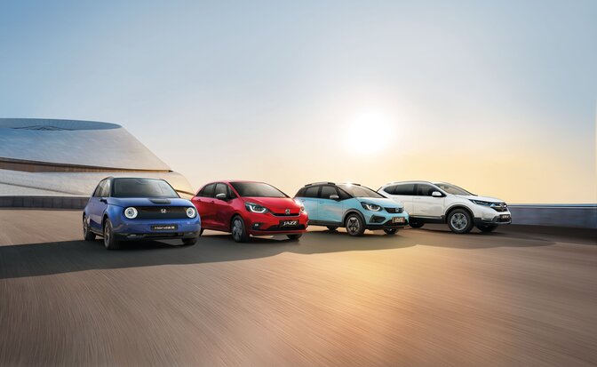 A HR-V oldalának háromnegyede