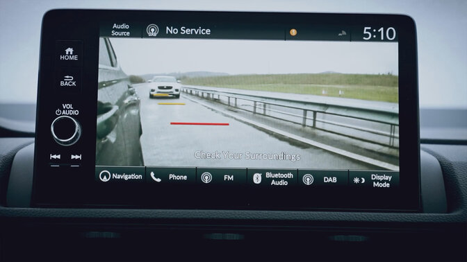 CR-V – Sávfigyelő Kamera