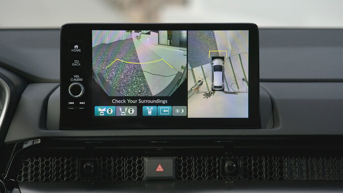 CR-V – Több Látószögű Kamerarendszer