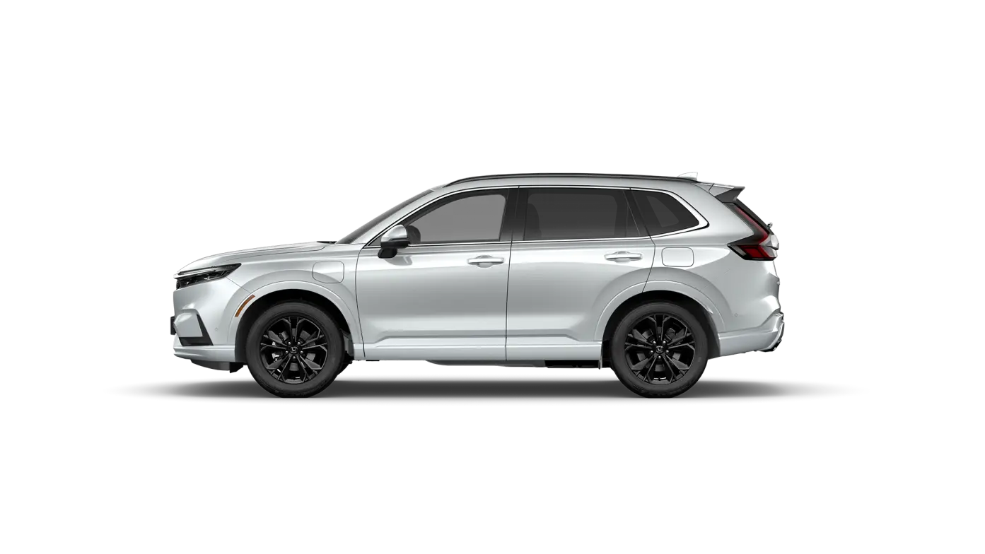A Honda CR-V Hybrid oldalnézetből
