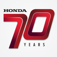 A Honda fennállásának 70. évfordulójára készített logó.