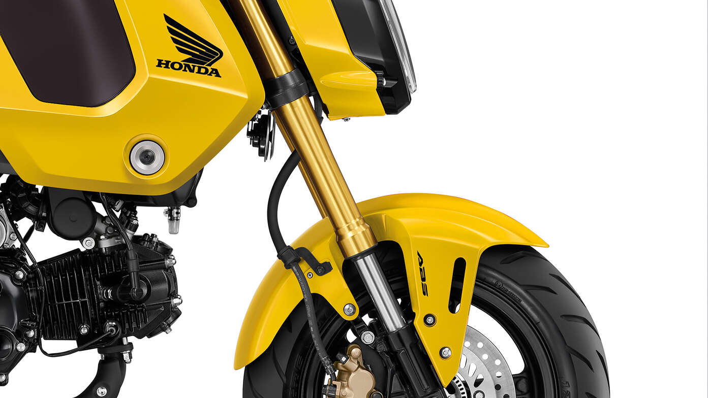 MSX125, Kiváló minőségű felfüggesztés