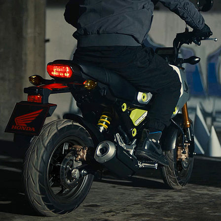 MSX125, hosszabb utak