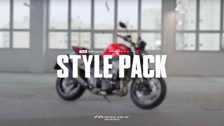 2025 CB1000 Hornet és CB1000 Hornet SP – Style csomag