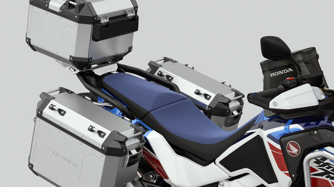 Honda Africa Twin Adventure Sports, alumínium oldaldobozok