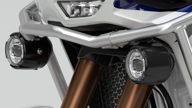 Honda Africa Twin Adventure Sports, LED ködlámpák