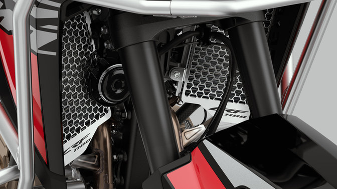 Honda Africa Twin, hűtővédők