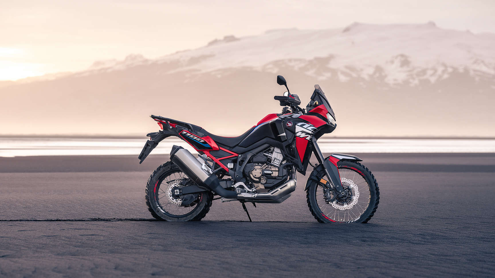 Honda Africa Twin, felvétel