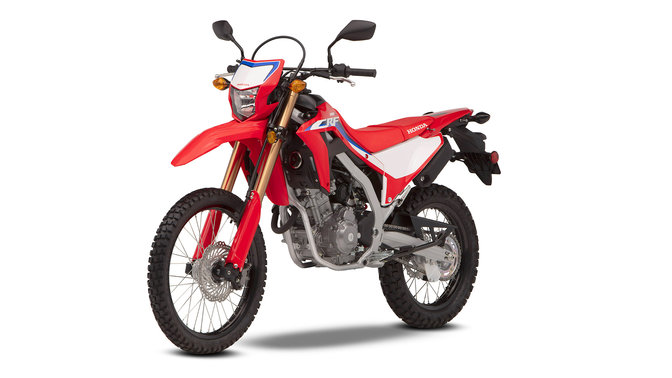 Honda CRF300L. Kisebb súly