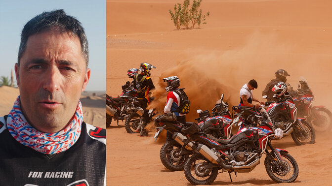 Oscar Salguero - Honda Adventure Roads motoros