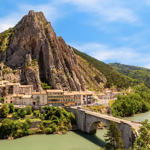 Sisteron, Provence – történelmi település Franciaországban