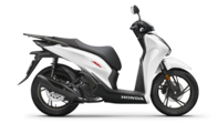 SH125i Sport hátsó dobozzal Matte Pearl Cool White Sport