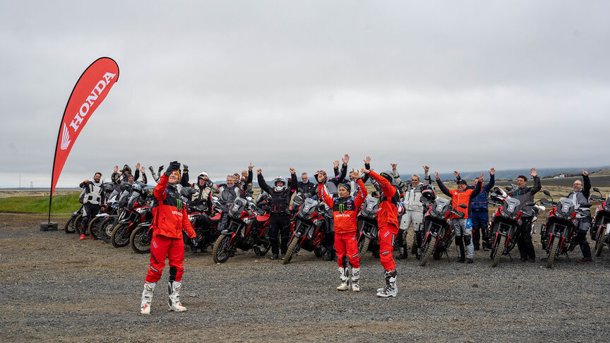 Marokkói táj a Honda Adventure Roads motorosaival.