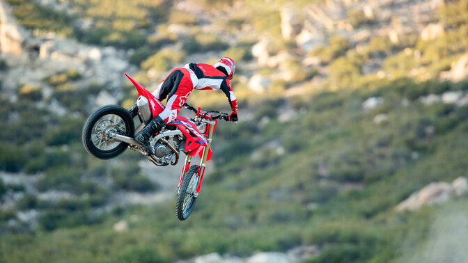 Honda CRF250R terepen