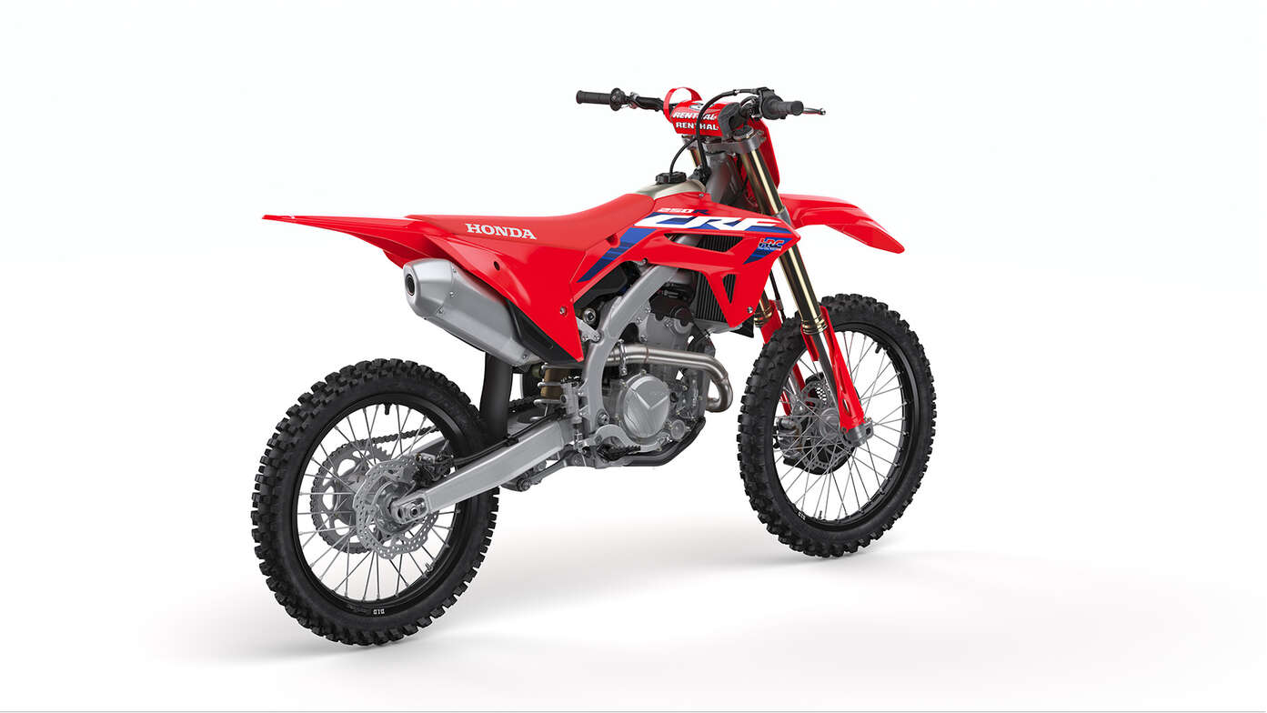 Honda – CRF250R – Keskenyebb idomzat, egyszerűbb karbantartás