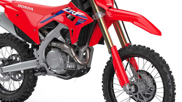 Honda CRF450RX Showa felfüggesztés.