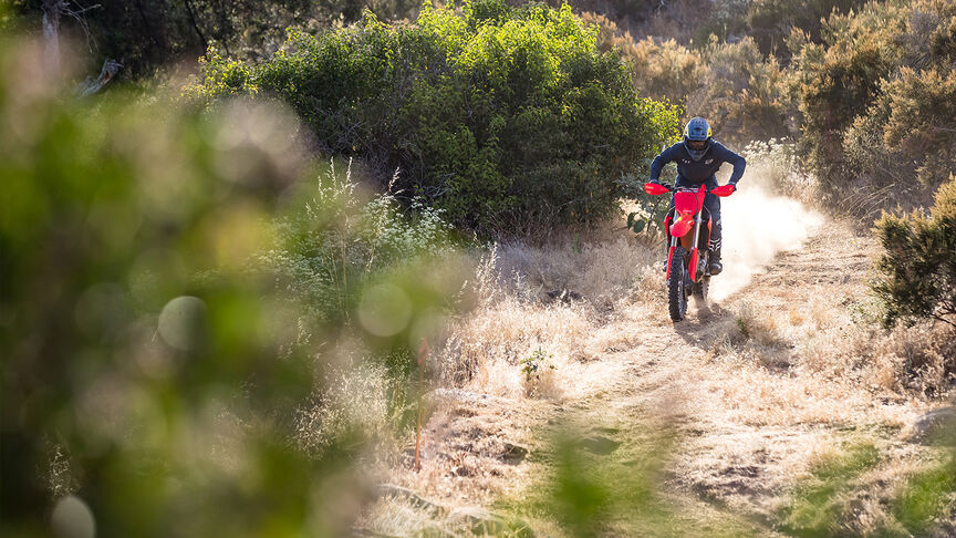 Honda CRF450RX terepen.