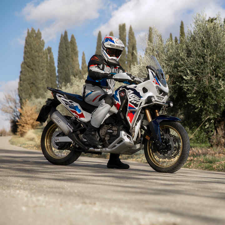 Africa Twin kipufogódob