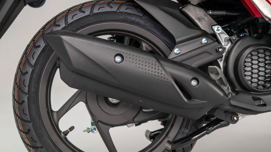 Honda Vision 110, Új, könnyű acélváz sportos kerekekkel
