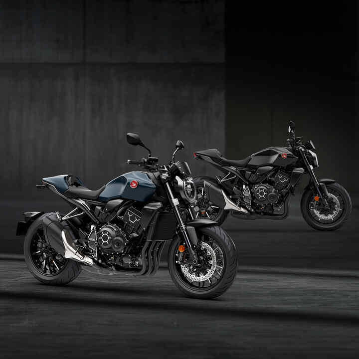 Honda CB1000R Black Edition és Mat Blue Jeans Metallic