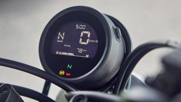 Honda CL500 LCD kijelző.