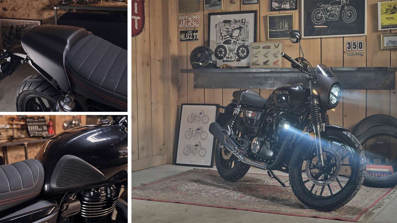 GB350S – a Style csomag kiegészítőivel