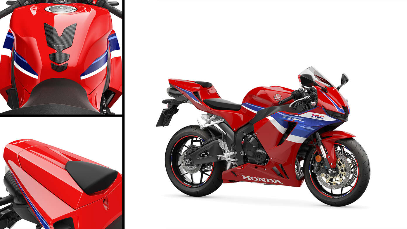 CBR600RR – képek a Racing csomaggal. 