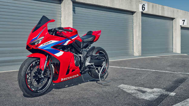 CBR650R – felfüggesztés és fékek – részlet