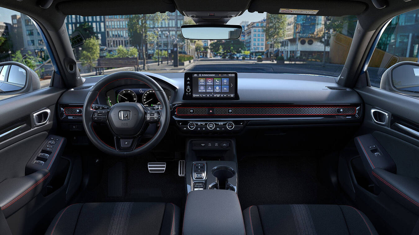 MEGÚJULT A HONDA CIVIC e:HEV AZ INNOVATÍV HONDA S+ SHIFT RENDSZERREL ÉS A TOVÁBBFEJLESZTETT SPORT KIVITELLEL