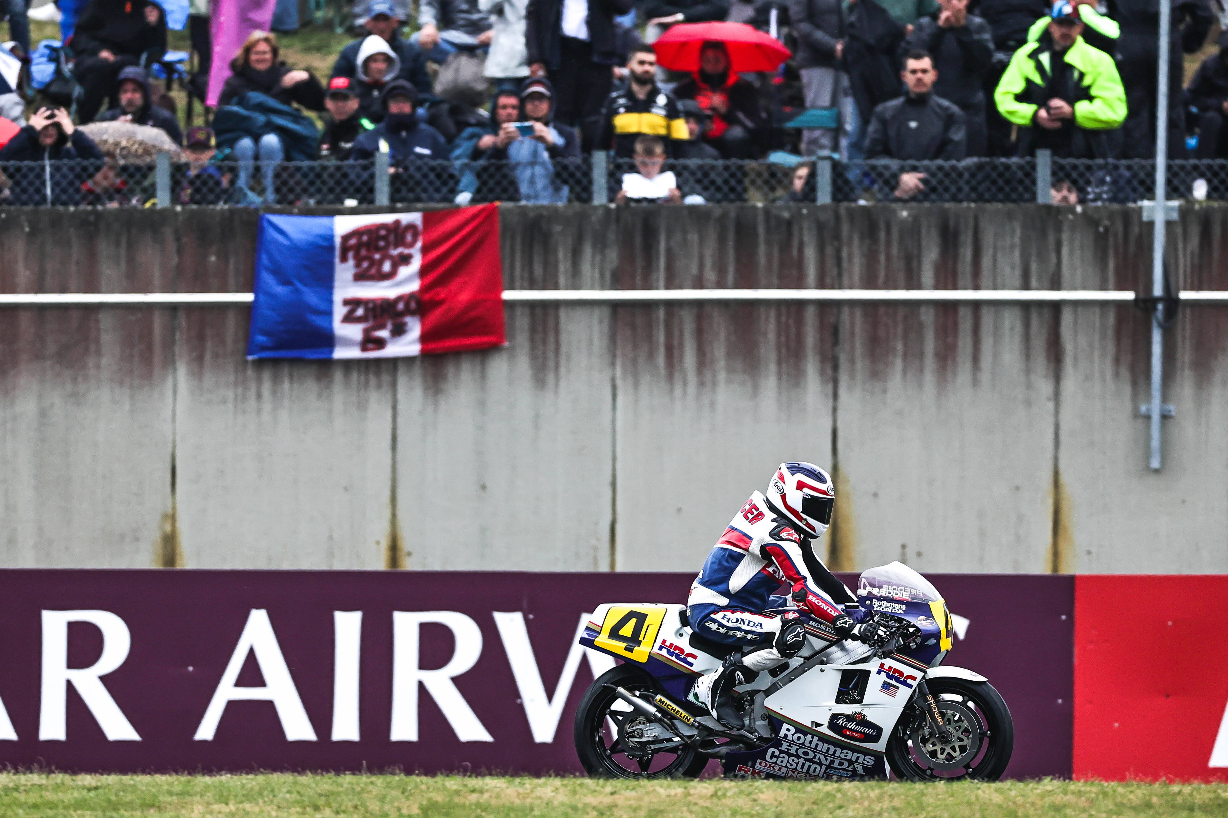 Old school reborn: CB1000F showcased at two major events in France, where Honda celebrated the company’s illustrious motor sport heritage which inspired it