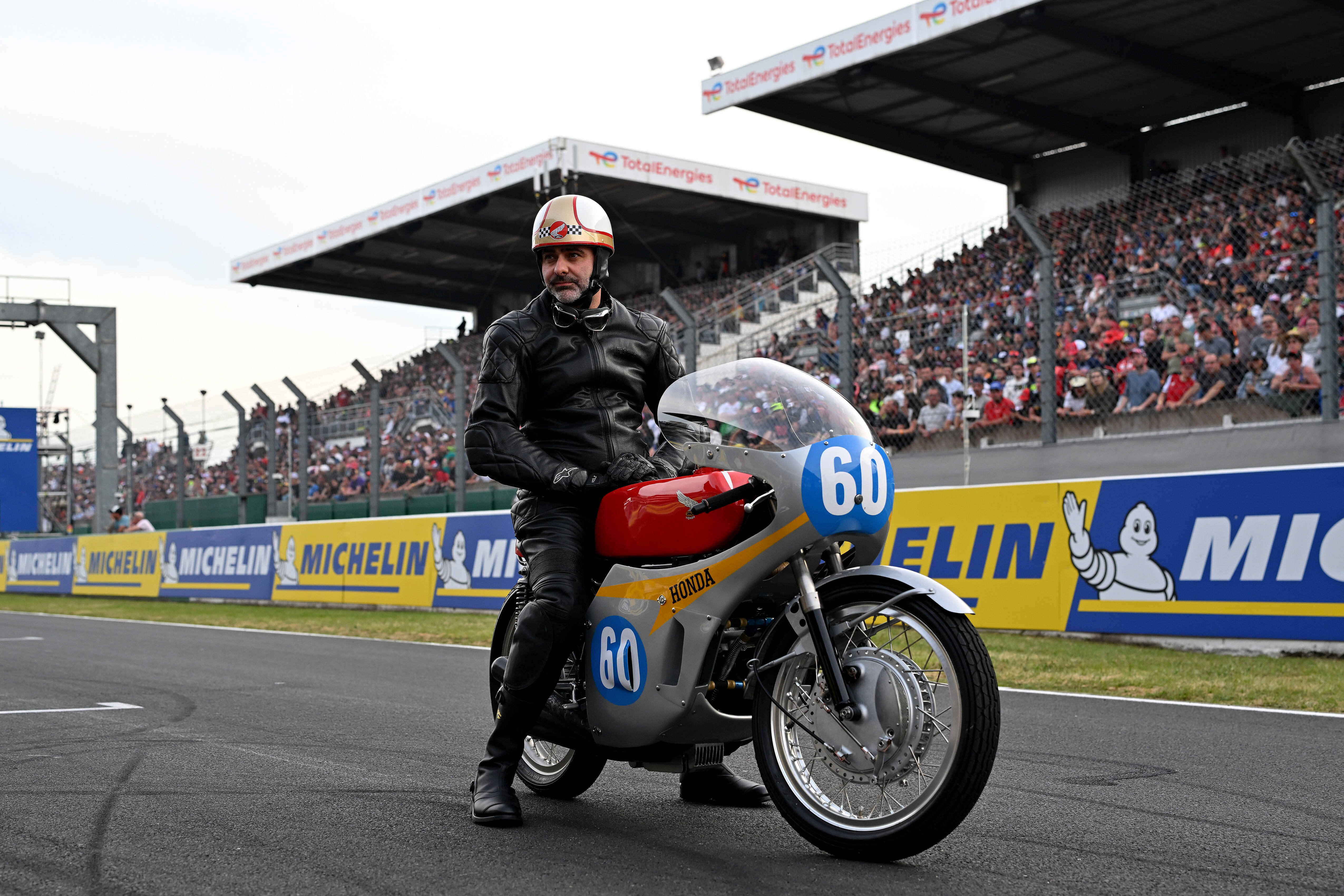 Old school reborn: CB1000F showcased at two major events in France, where Honda celebrated the company’s illustrious motor sport heritage which inspired it