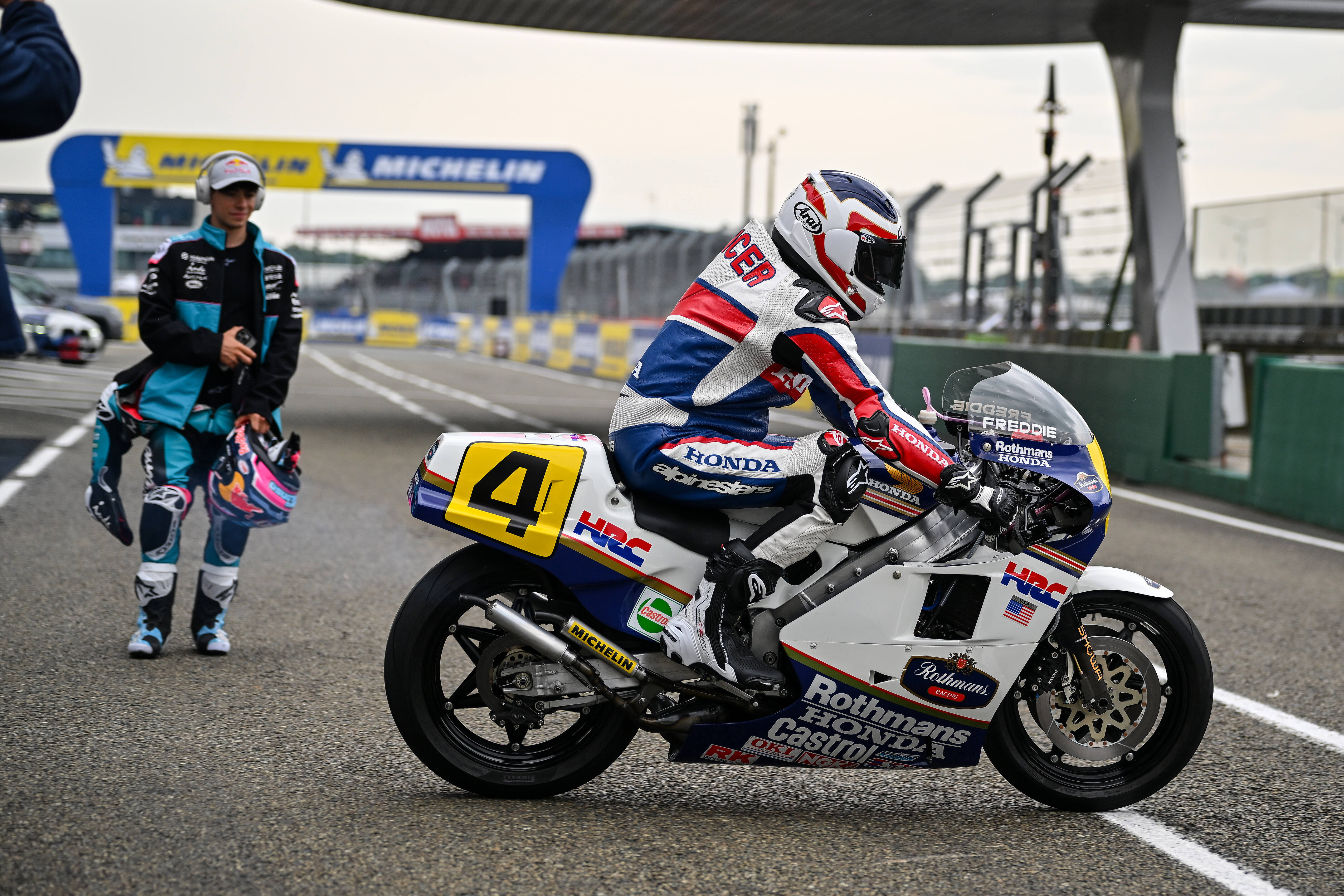 Old school reborn: CB1000F showcased at two major events in France, where Honda celebrated the company’s illustrious motor sport heritage which inspired it